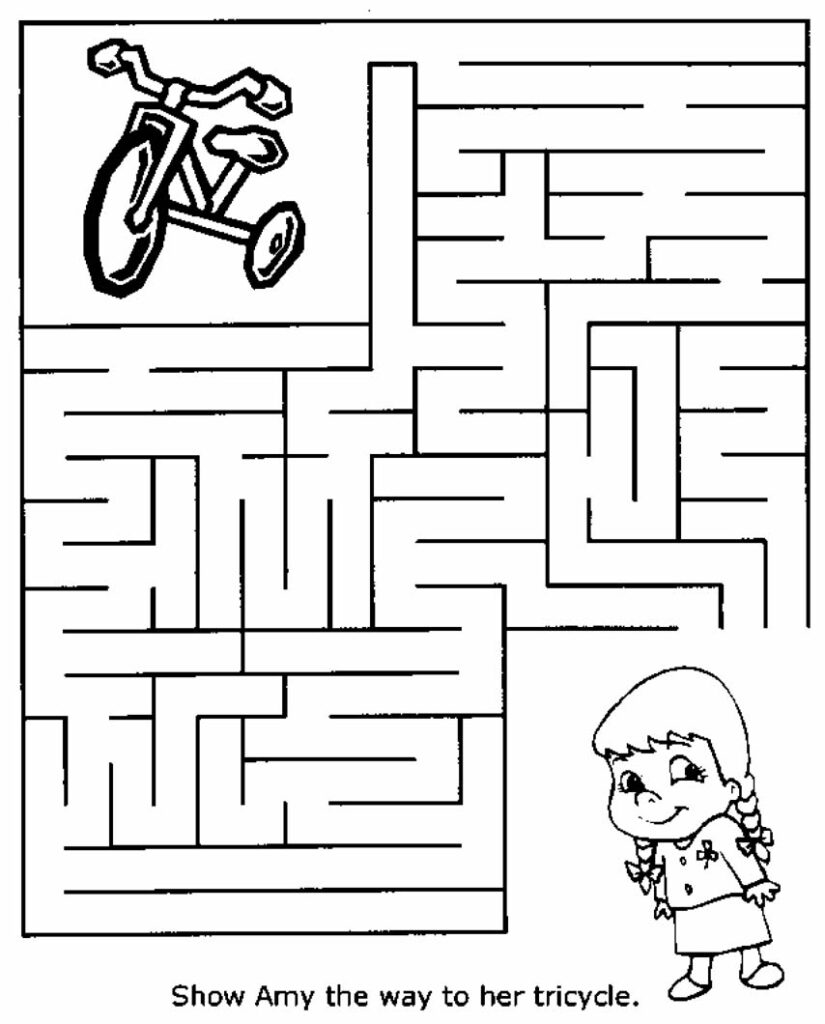 Free Printable Mazes For Kids All Kids Network
