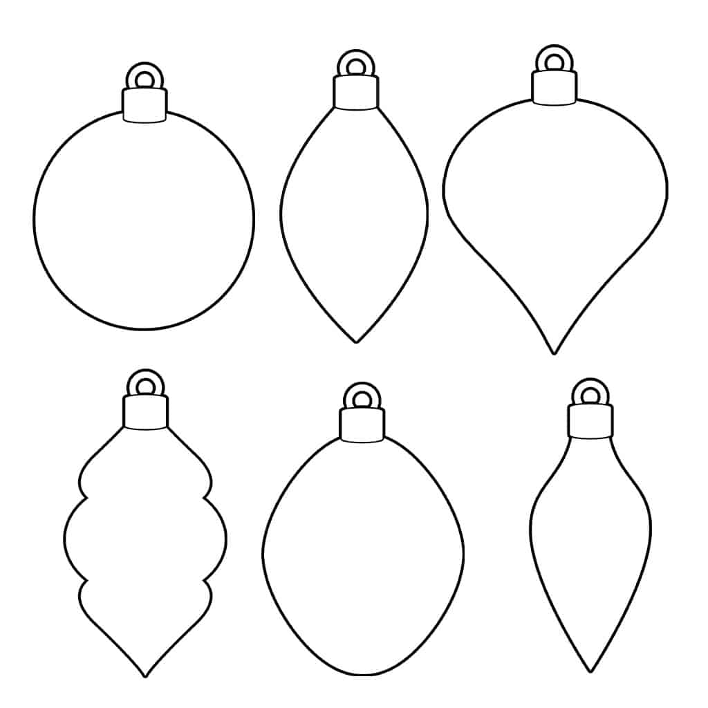 Free Printable Ornament Templates Daily Printables