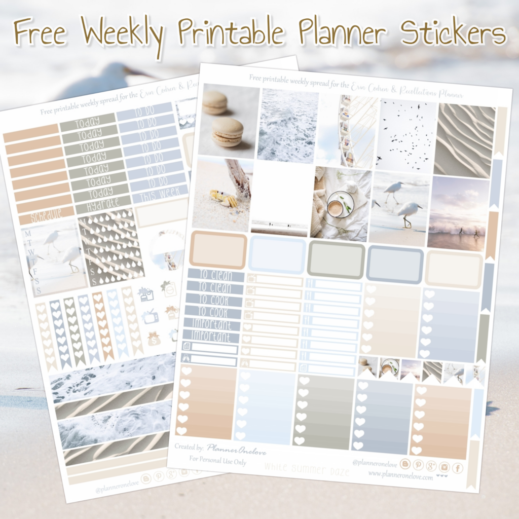 Printable Planner Stickers Free