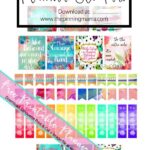 Free Printable Planner Stickers The Pinning Mama