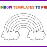 Free Printable Rainbow Templates Small Medium Large What Mommy Does