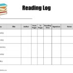 Free Printable Reading Chart Templates Many Designs Available