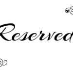 Free Printable Reserved Seating Signs For Your Wedding Ceremony