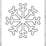 Free Printable Snowflake Template Daily Printables