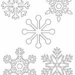 Free Printable Snowflake Templates 10 Large Small Stencil Patterns What Mommy Does