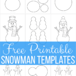 Free Printable Snowman Templates For Crafts