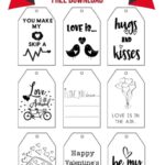 Free Printable Valentines Gift Tags