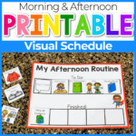 Free Printable Visual Schedule For Kids