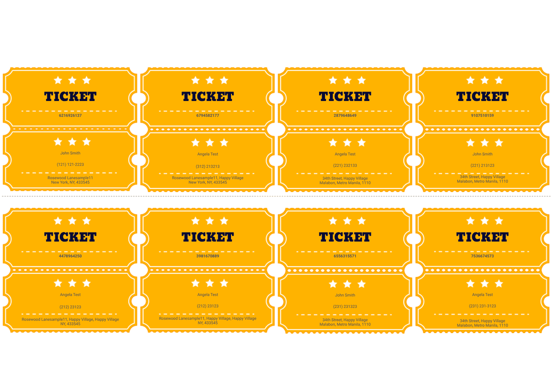 Free Raffle Ticket Template PDF Templates Jotform Fillable Form 2023