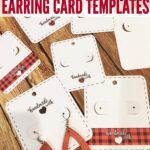 Free Silhouette Earring Card Templates Set Of 8 Silhouette School