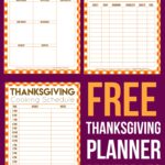 Free Thanksgiving Printables Menu Planner Guest List More Happiness Is Homemade