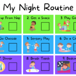 Free Visual Schedule Templates For Autism Picture Schedules For Home Activities