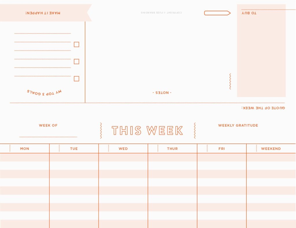 Free Printable Small Business Business Planner