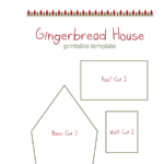 Gingerbread House Templates For Free Temploola