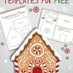 Gingerbread House Templates For Free Temploola Gingerbread House Template Gingerbread House Decorations Christmas Gingerbread House