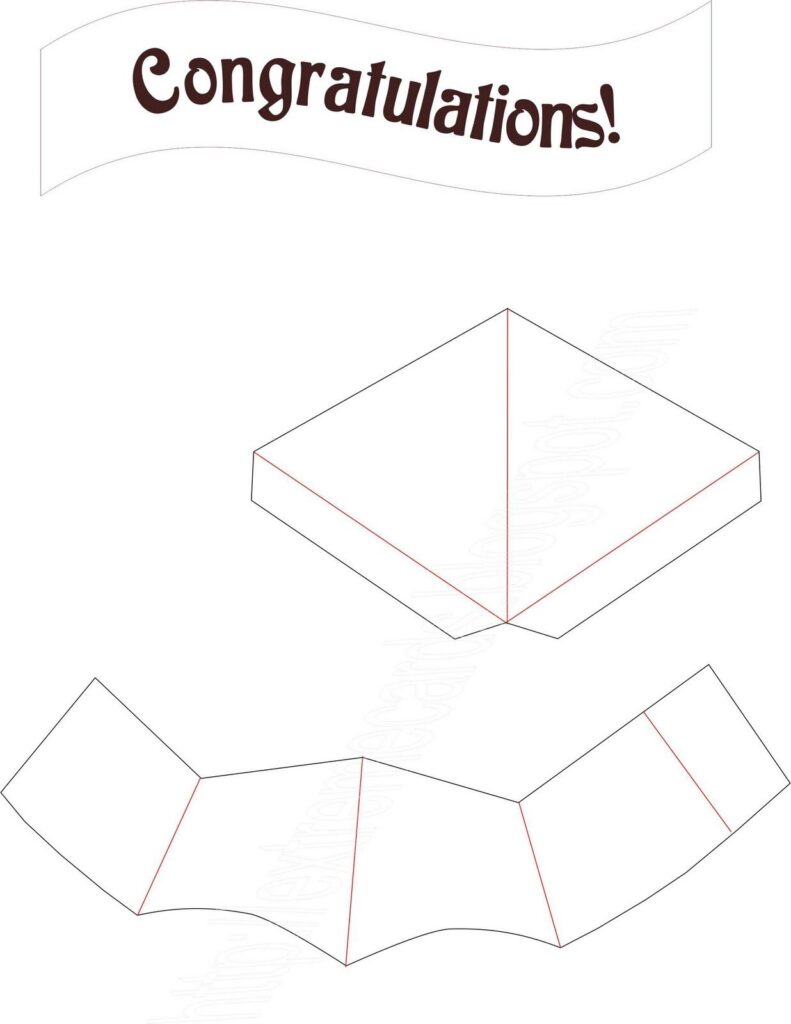 Graduation Cap Template Printable