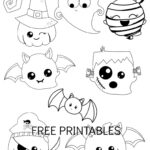 Halloween Colouring Pages For Kids Messy Little Monster