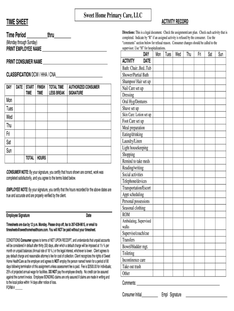 Home Timesheets Fill Online Printable Fillable Blank Pdffiller Fillable Form 2023 4649