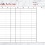 Hourly Planners 20 FREE Printables Printabulls