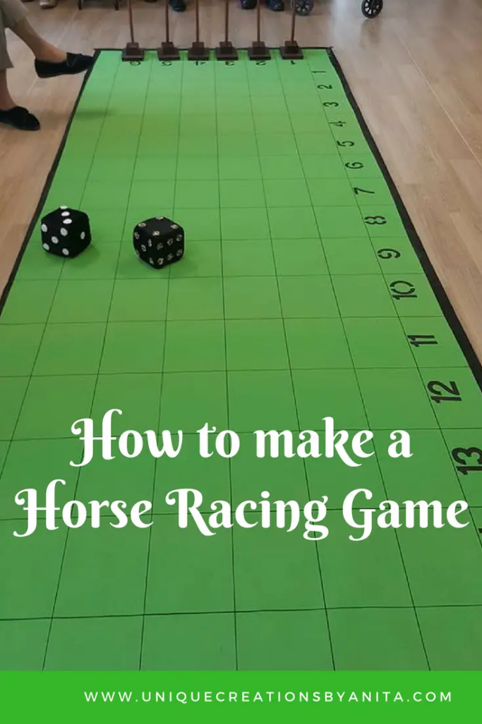 How To Make A Horse Racing Game Unique Creations By Anita