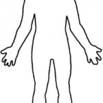Human Body Outline Printable Human Body Outline Printable Body Outline Human Body Body Map