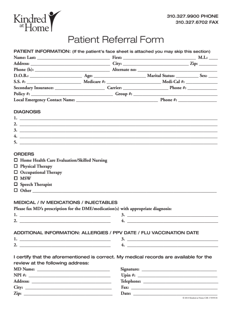 Printable Home Health Care Forms Templates Fillable Form