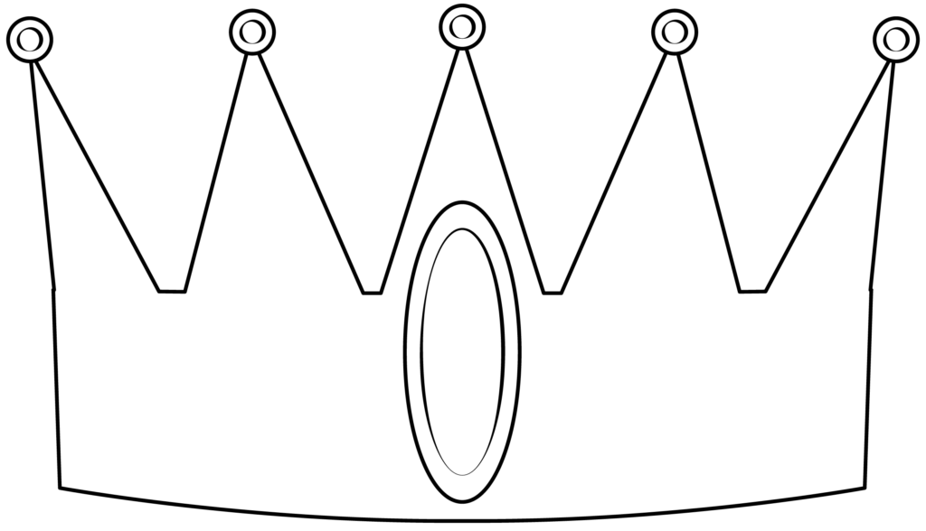 King Crown Printable Template Free Printable Papercraft Templates