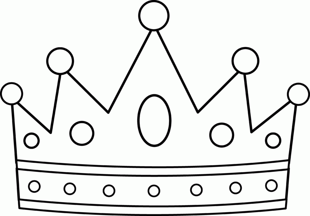 King Crown Template Printable