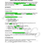 Lawn Care Service Agreement Lawn Care And Landscape Contract Etsy