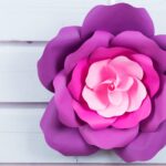Learn To Make Giant Paper Roses In 5 Easy Steps And Get A Free Template