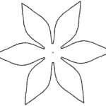 Make A Steel Garden Flower Flower Templates Printable Flower Petal Template Flower Template
