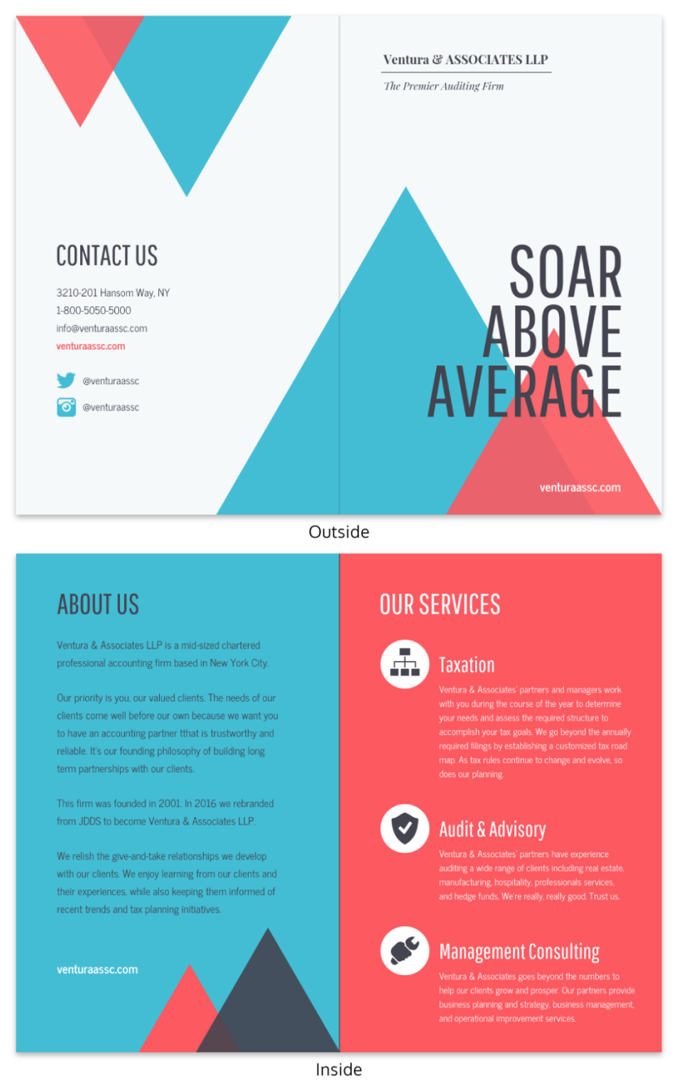 Free Printable Bi Fold Brochure Templates - Fillable Form 2024