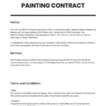 Painting Contract Template Google Docs Word Apple Pages Template