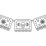 Papel Picado Coloring Page Free Printable Coloring Pages