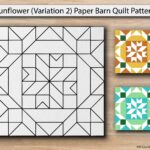 Paper Barn Quilt Patterns For Barn Quilt Trail Will County Illinois Arts Guild Of Homer Glen Will County Barn Quilt Trail