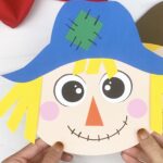 Paper Plate Scarecrow Craft For Kids FREE Template
