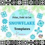 Paper Snowflakes Christmas Holiday Arts And Crafts December KinderArt