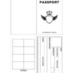 Passport Template English ESL Worksheets Pdf Doc