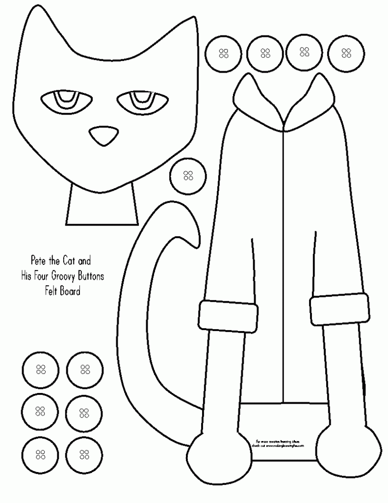 Free Printable Pete The Cat Printable Template