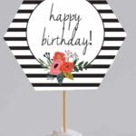 Pin On Birthday Cake Topper Printable