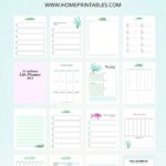Planner 2023 PDF Free Download 40 Awesome Printables For You