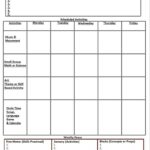 Preschool Lesson Plan Template Printable Lesson Plans Kindergarten Lesson Plans