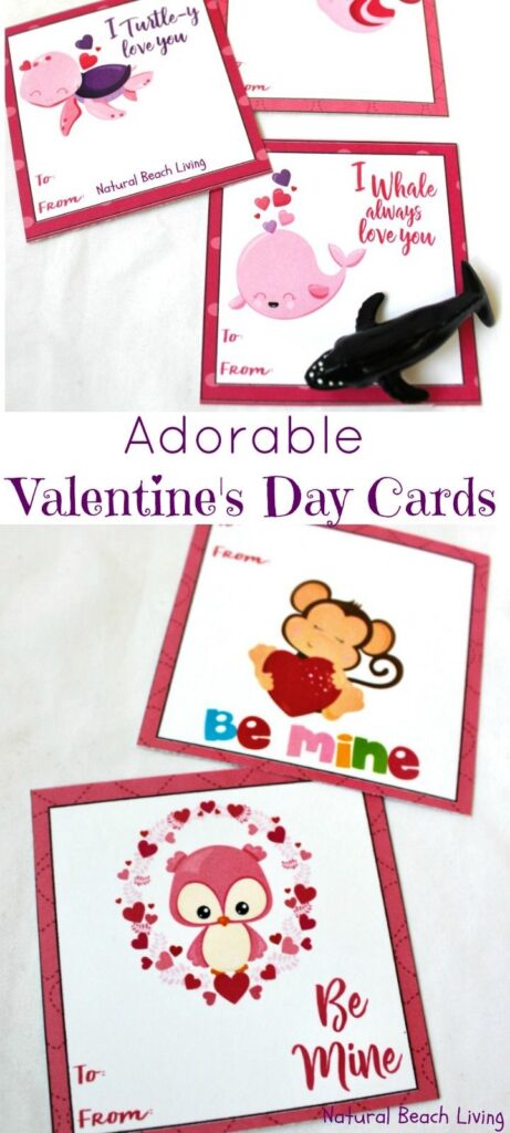 Kids Printable Valentine Cards
