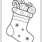 Printable Christmas Stocking Coloring Pages Updated 2023