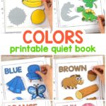 Printable Colors Quiet Book Easy Peasy And Fun