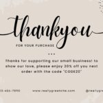 Printable Customizable Thank You Card Templates Canva