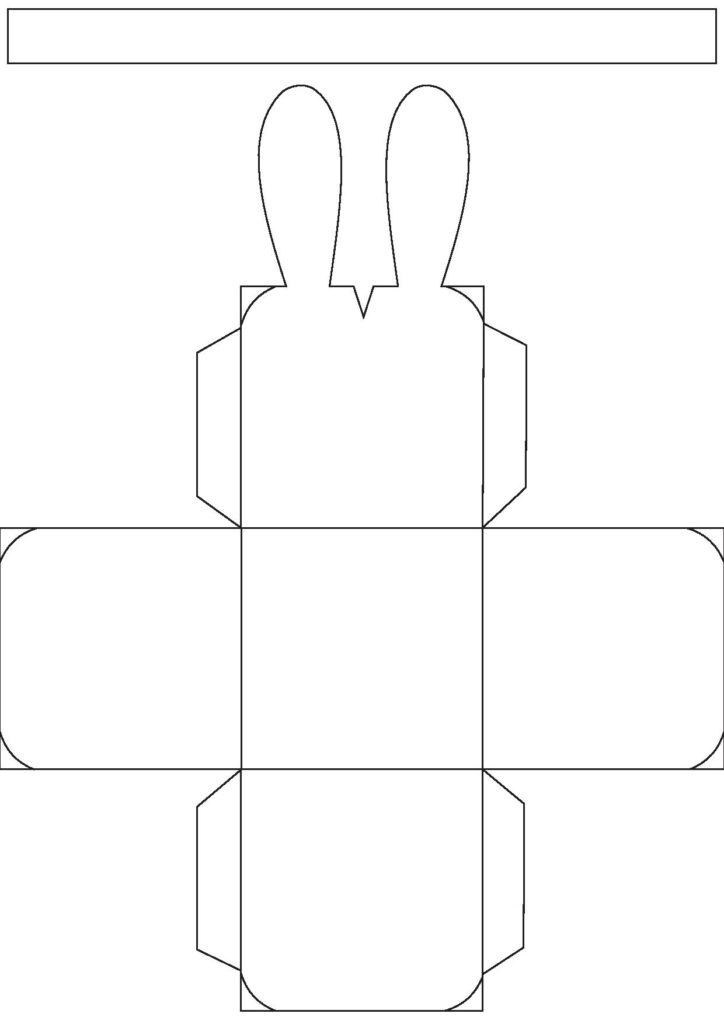 Printable Easter Basket Template