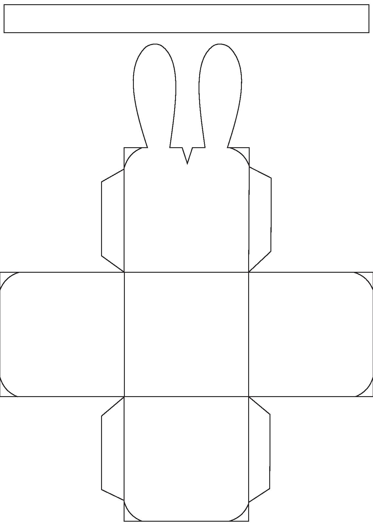 Printable Easter Basket Template