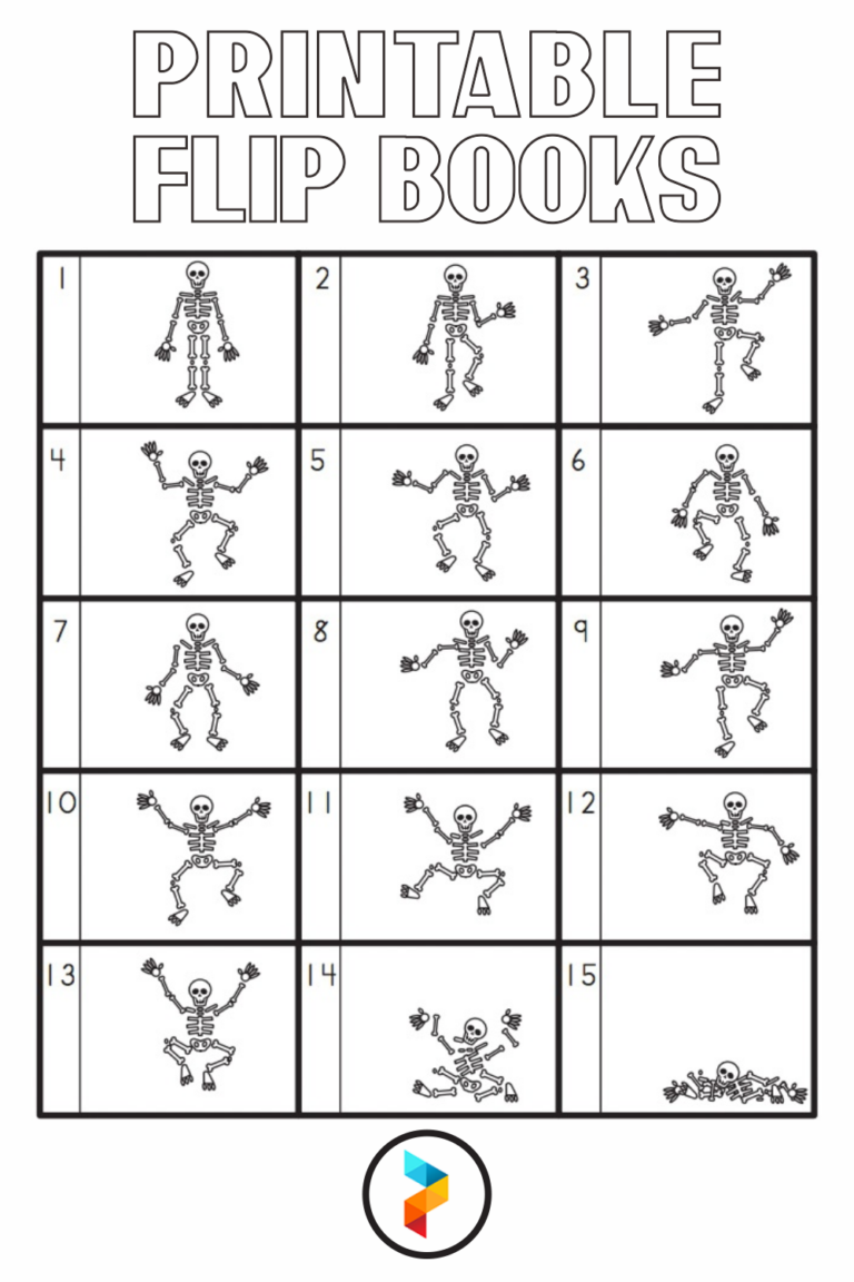Flip Book Template Printable - Fillable Form 2023