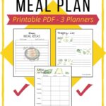 Printable Keto Meal Planner Template Primal Edge Health